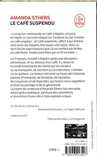 Actual product image Le café suspendu (French, Sthers Amanda, 2024)