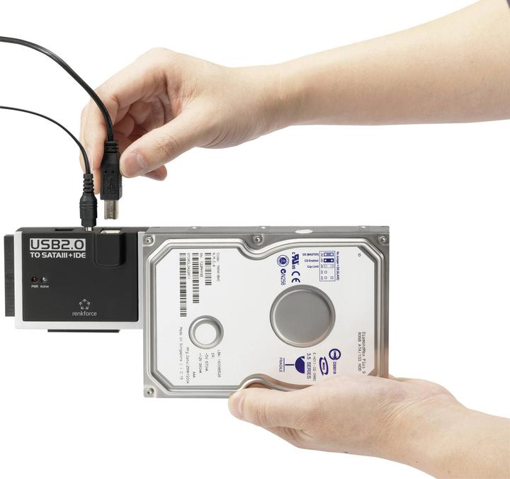 Immagine prodotto Renkforce Convertitore da USB 2.0 a IDE+SATA