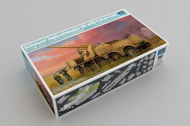 Image du produit Trumpeter Tracteur lourd 18 t avec 8.8cm Flak