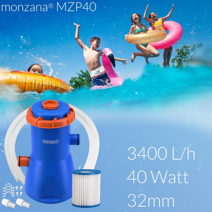 Actual product image Monzana Pool Pump