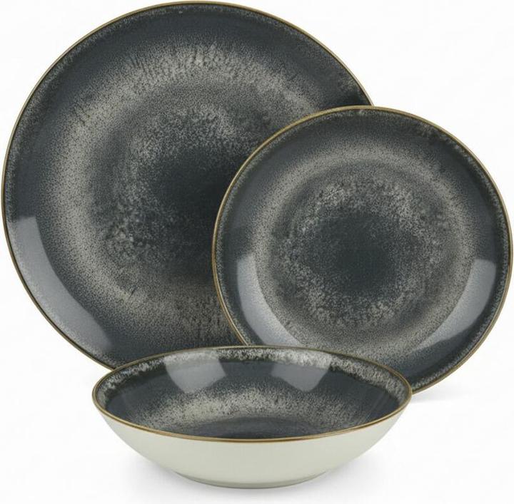 Sabichi Maison Set d'assiettes 18 pièces Aspen Collection (18 pcs)