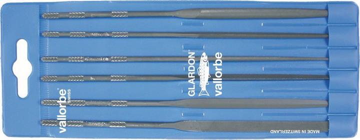 Vallorbe Assortiment naaldvijlen 6-delig (Cut 0, 100 mm)