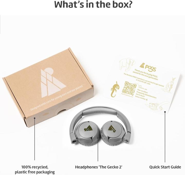 Produktbild Pogs Bluetooth Kinderkopfhörer