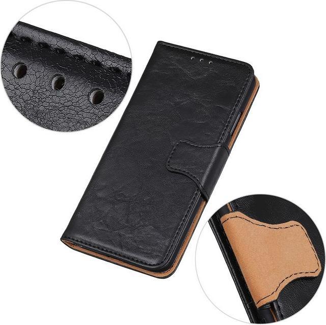 Actual product image MU Classic Crazy Horse IV Leather Bookcover Series (Nokia 3.4)