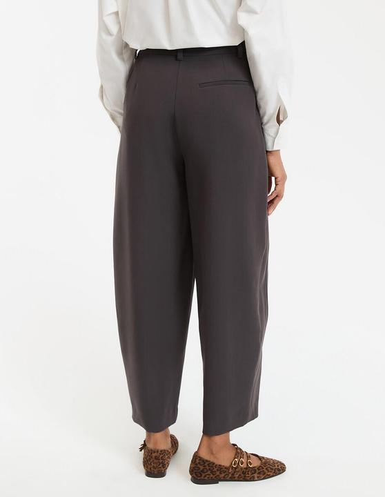 Produktbild La Redoute Collections Weite 7/8tel-Barrel-Hose aus Polyviskose (38)