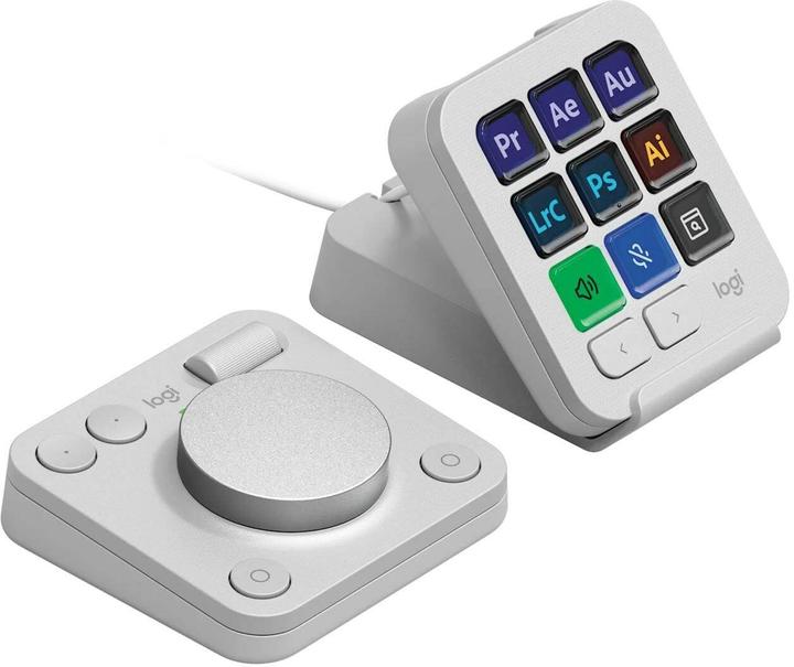 Produktbild Logitech Mx Creative Console (Ohne Tastaturlayout, Kabelgebunden)