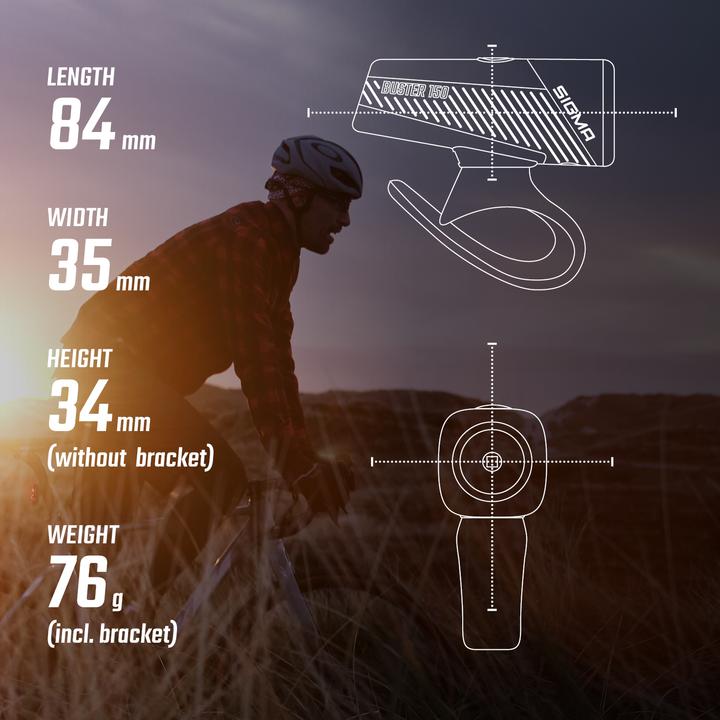 Produktbild Sigma Sport Buster 150 (150 lm, 150 lm)