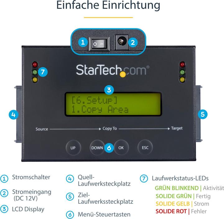 Immagine prodotto StarTech Copiatrice di immagini HDD