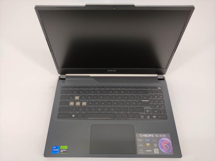 Actual product image MSI Cyborg 15 A13VE-1005 i5 16 N bk DOS (15.60", 512 GB, 16 GB, DE, Intel Core i5-13420H)