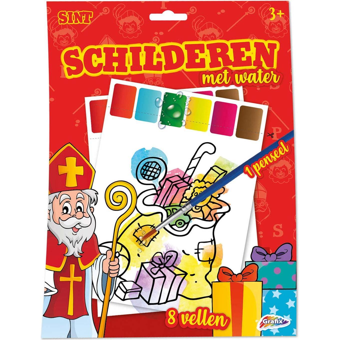 Grafix Malen mit Wasser Sinterklaas