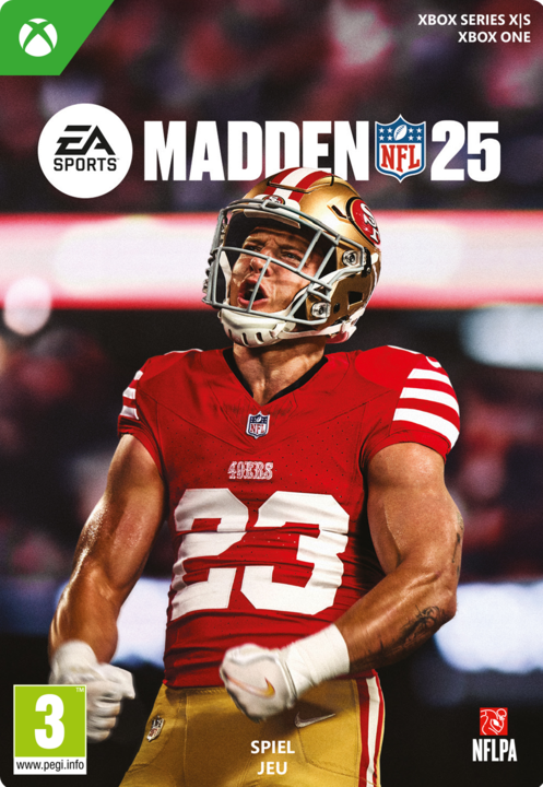 Produktbild Microsoft Xbox Madden NFL 25: Standard Edition for X1 & X/S Download Code (Xbox One S, Xbox Series X)