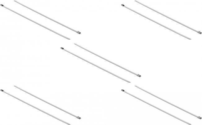 Produktbild Delock Kabelbinder 50cm (Packung mit 10) (Kunststoffkabelbinder, 500 mm, 10 Stk.)