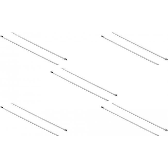 Delock, Kabelbinder, Kabelbinder 50cm (Packung mit 10) (Kunststoffkabelbinder, 500 mm, 10 Stk.)