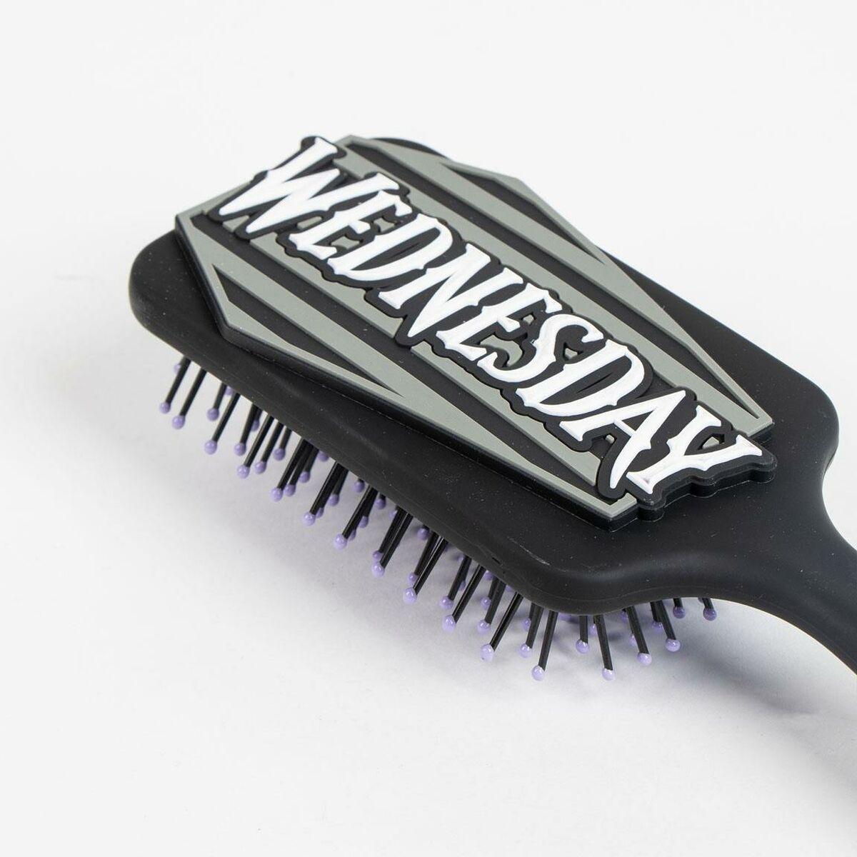 Thumbnail - Cerdá, Haarbürste + Kamm, Wednesday Haarbürste