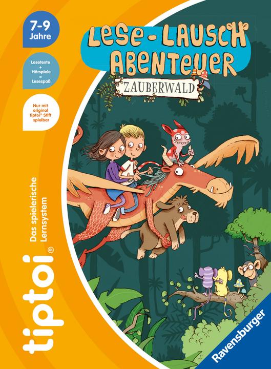 Actual product image tiptoi Lese-Lausch-Abenteuer Zauberwald (German, Annette new farmer, Nikolai Renger, 2023)