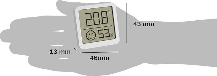 Actual product image TFA Digital Thermo-Hygrometer with Comfort Zone Thermo-/Hygrometer White