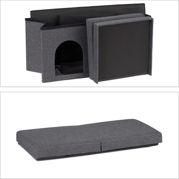 Immagine prodotto Relaxdays Puffo con-cuccia-gatti (Gatto, Cane)