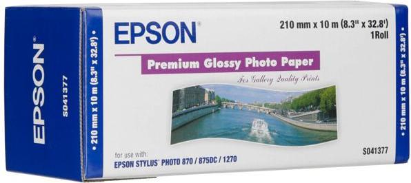 Produktbild Epson Premium Glossy Fotopapier 210mm x 10m (255 g/m², Plotterrollen)