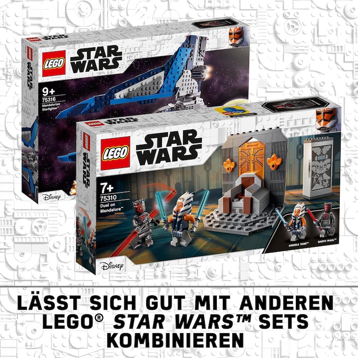 Actual product image LEGO Duel on Mandalore (75310, LEGO Star Wars)