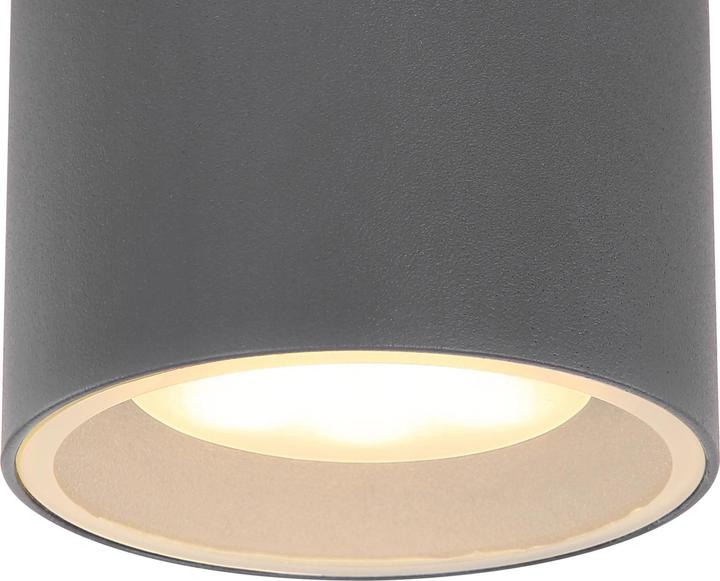 Actual product image Globo Outdoor lamp Alcala anthracite 1xGX53 LED (GX53, IP44)