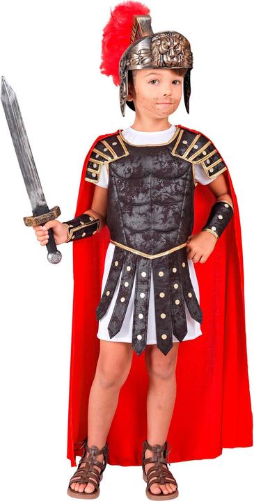 Actual product image Widmann RÖMISCHER CENTURIO (Tunika, Rüstung mit Umhang, Armschoner), 158/11-13 Jahre (146, 158)