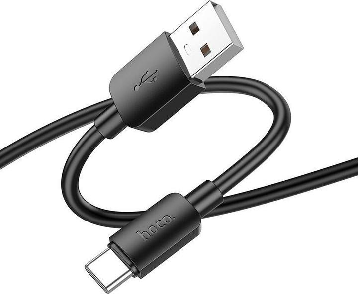 Produktbild Hoco USB-A to USB-C X96, 27W, 1m, schwarz (1 m, USB 2.0, 27 W)