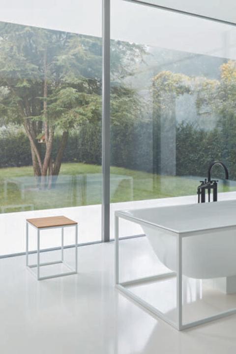 Actual product image Bette Lux Shape rectangular bathtub freestanding 190x90x45cm, 2 sloping backs, 3453- (234 l, 90 cm, 190 cm)