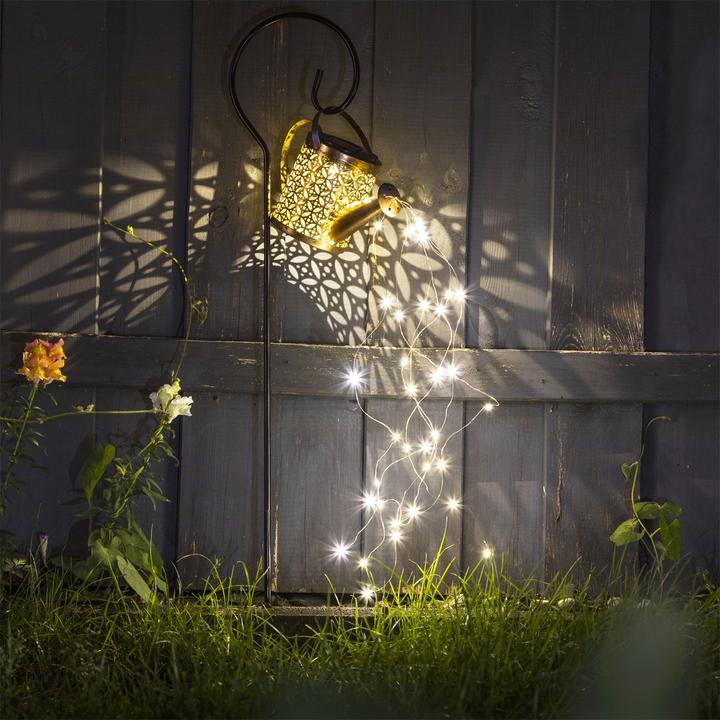 Actual product image HI Set of 2 decorative LED watering cans (IP44)