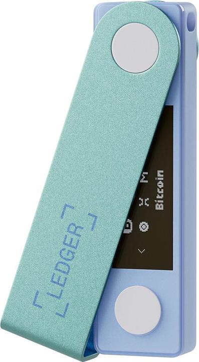 Produktbild Ledger Nano X Pastel Green (Litecoin, Bitcoin, Cardano, Ether, Dogecoin, TRON, Ethereum Classic, Monero, Ripple, Bitcoin Cash, Stellar)