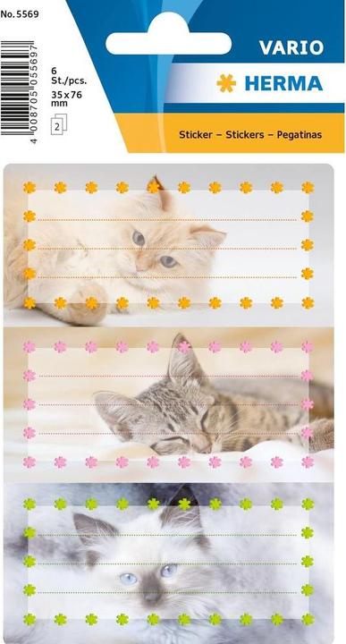 Produktbild HERMA Buchetiketten