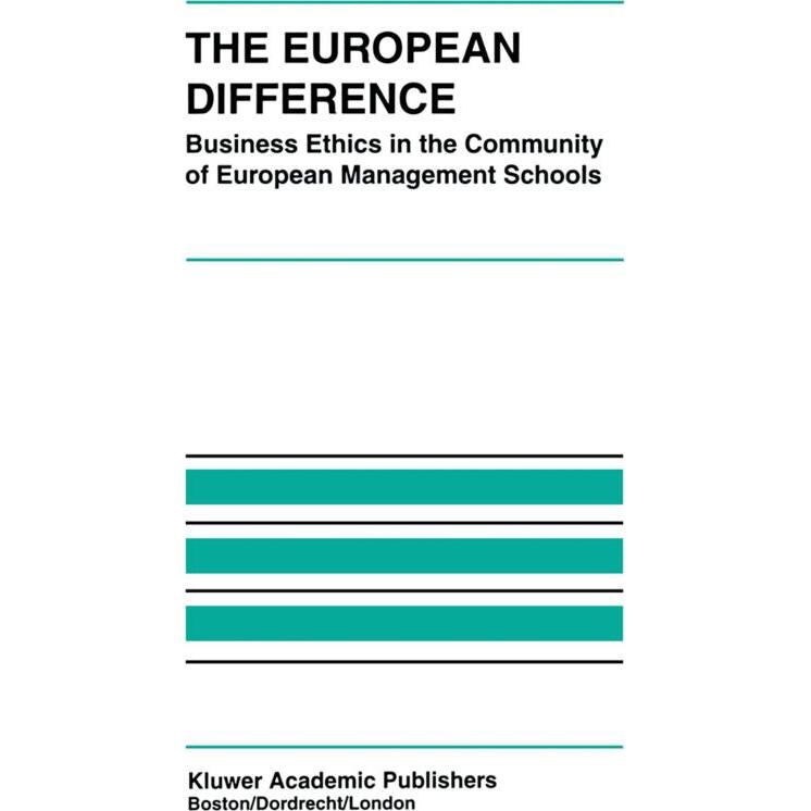 Thumbnail - The European Difference, Fachbücher von László Zsolnai