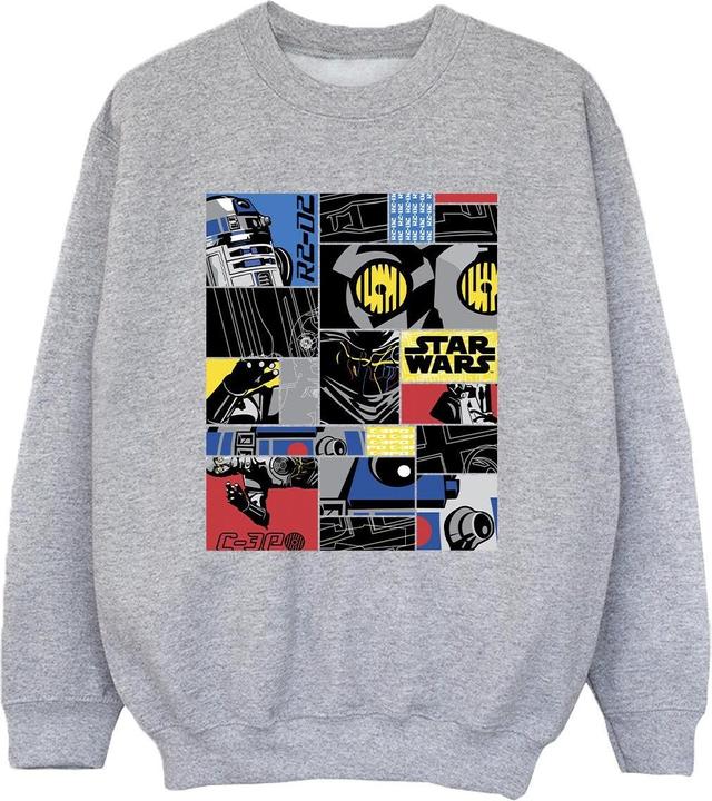 Produktbild Star Wars Droid Montage Sweatshirt Jungen (104)