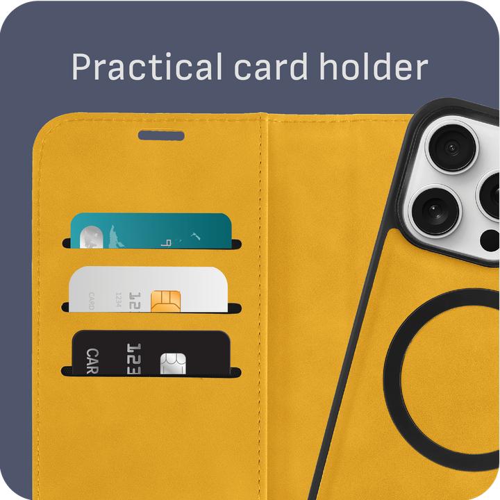 Produktbild Cazy Abnehmbare Brieftaschenhülle für iPhone 15 Pro, Abnehmbare Hülle, Magfit, 2-in-1-Design (Apple iPhone 15 Pro)