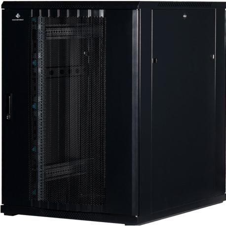 Rockstable 19" 22 HE 800x1000x1200mm (19 Zoll Rack), Serverschrank, Schwarz
