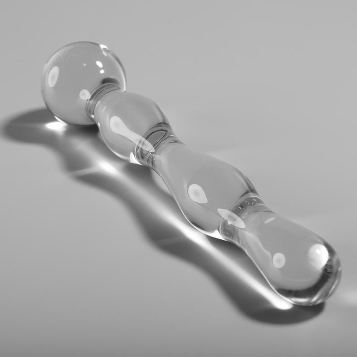 Productafbeelding Ibiza Nebula Series By ™ - Model 13 Dildo Borosilicaatglas 18 X 3,5 cm Helder