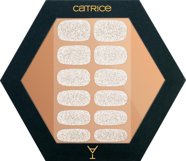 Catrice Glitter Nailfoil About Tonight C01 Cheer The Year Silber (Kunstnägel, C01)