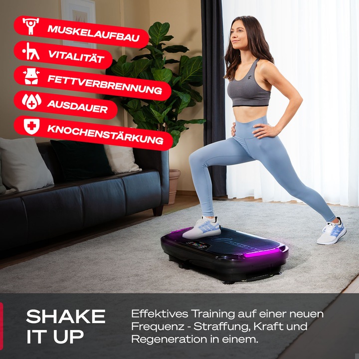 Actual product image Sportstech Vibration plate VP275