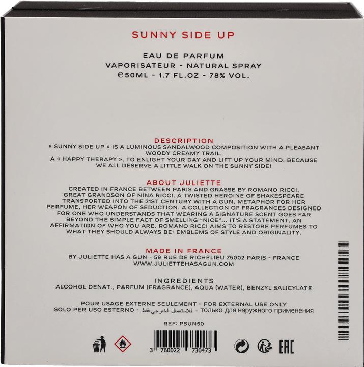 Actual product image Juliette Has a Gun Sunny Side Up (Eau de parfum, 50 ml)