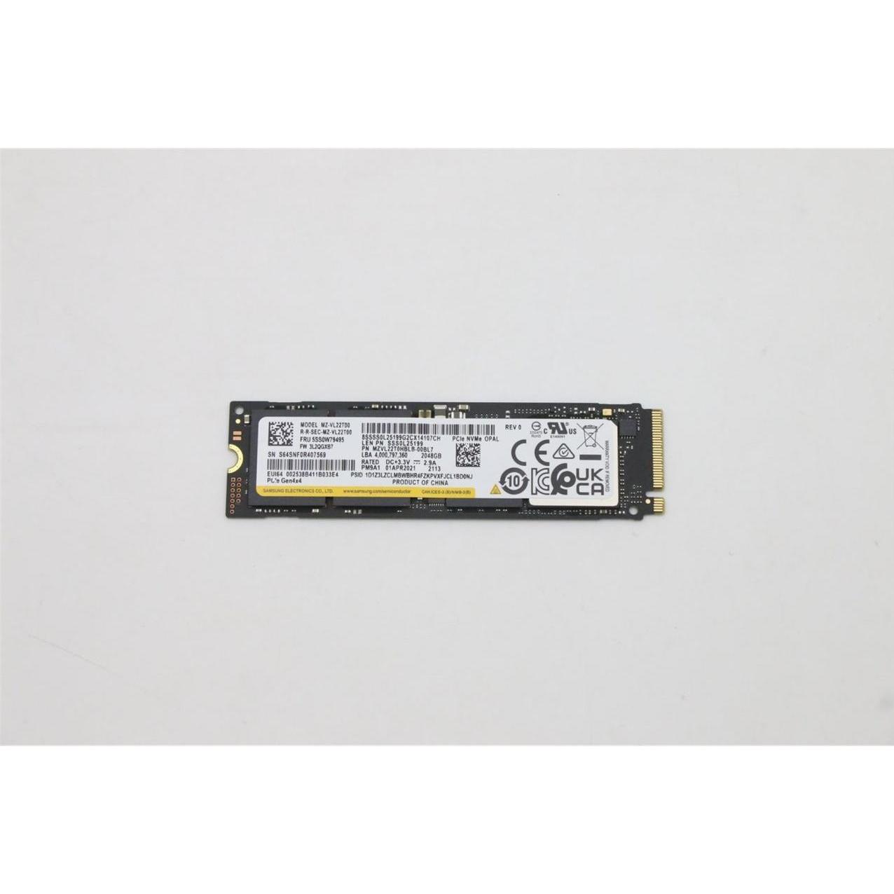 Lenovo Ssd asm (2000 GB, M.2 2280), SSD