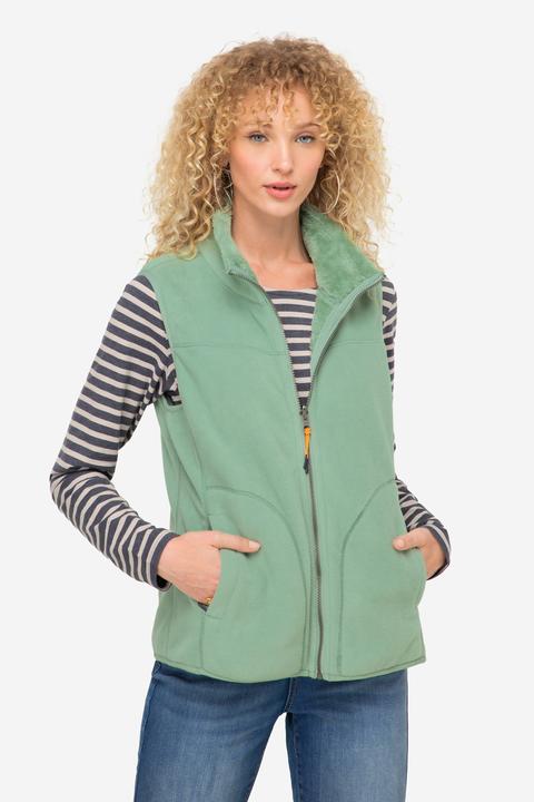 Actual product image Laurasøn Reversible Teddy And Fleece Vest (L)