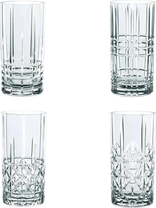 Actual product image Nachtmann Long drink tumbler Highland 37.5 cl 15.1cm Ø7.7cm Set of 4 (3.75 dl, 4 x, Long drink glasses)