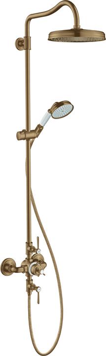 Axor Montreux Showerpipe mit Thermostat, Kopfbrause 240 1jet Classic