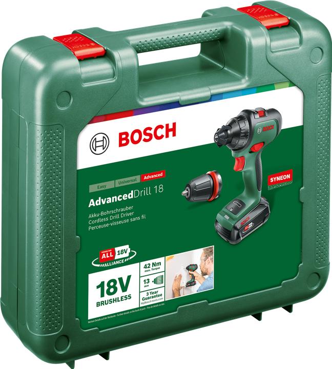 Actual product image Bosch Home & Garden AdvancedDrill 18 (Rechargeable battery operated)