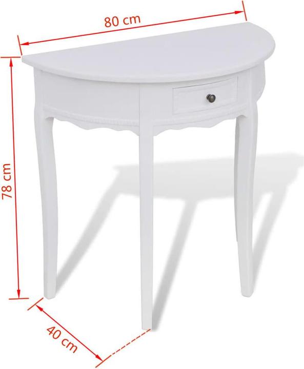 Produktbild vidaXL Konsolentisch (40 x 80 x 78 cm)