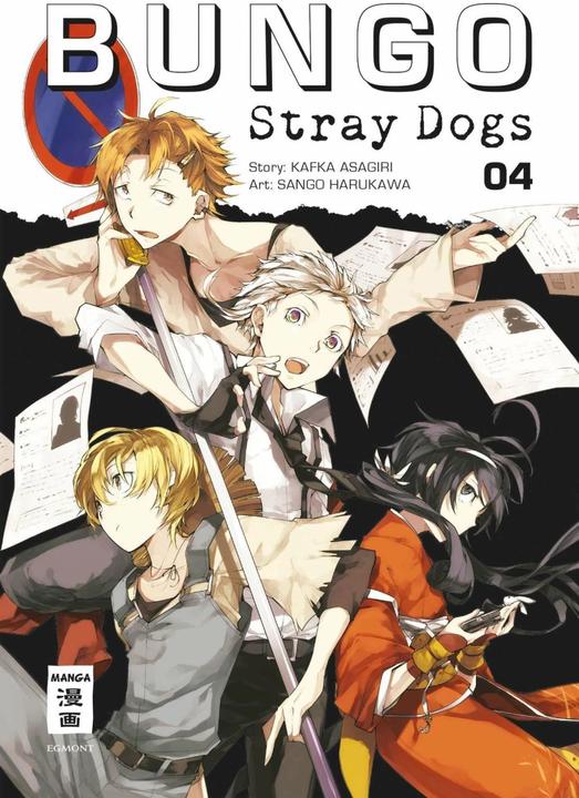 Produktbild Bungo Stray Dogs 04 (Deutsch, Kafka Asagiri, 2018)