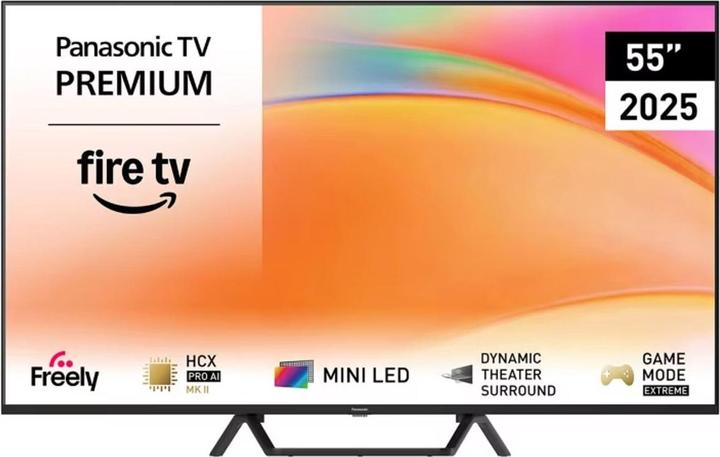 Image du produit Panasonic TV-55W95BEG Ultra HD HDR Mini LED-TV 55 (139 cm) FOS (55", LCD, 4K, 2025)