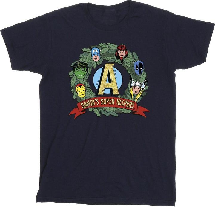 Actual product image Boys Santa's Super Helpers T-Shirt (104)
