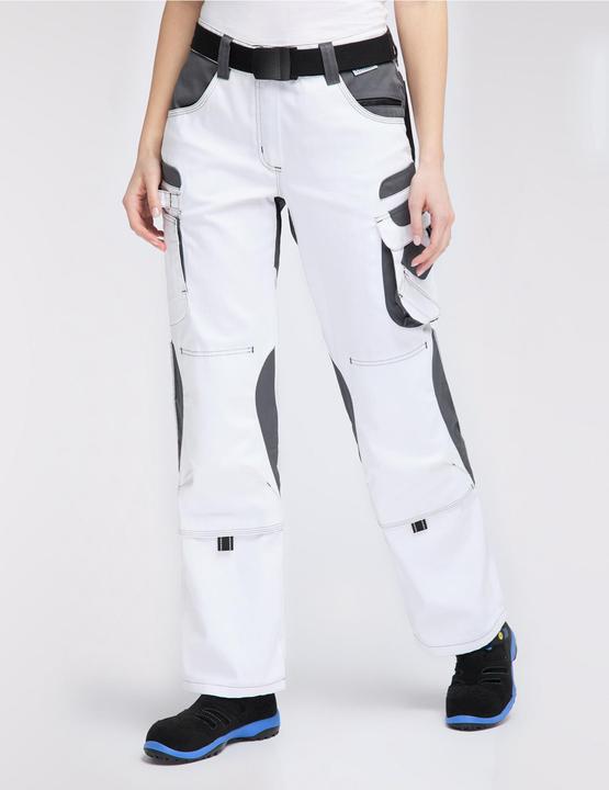 Produktbild Pionier Bundhose Damen TOOLS, 285 g/m², weiss/grau, Gr. 28 (42)