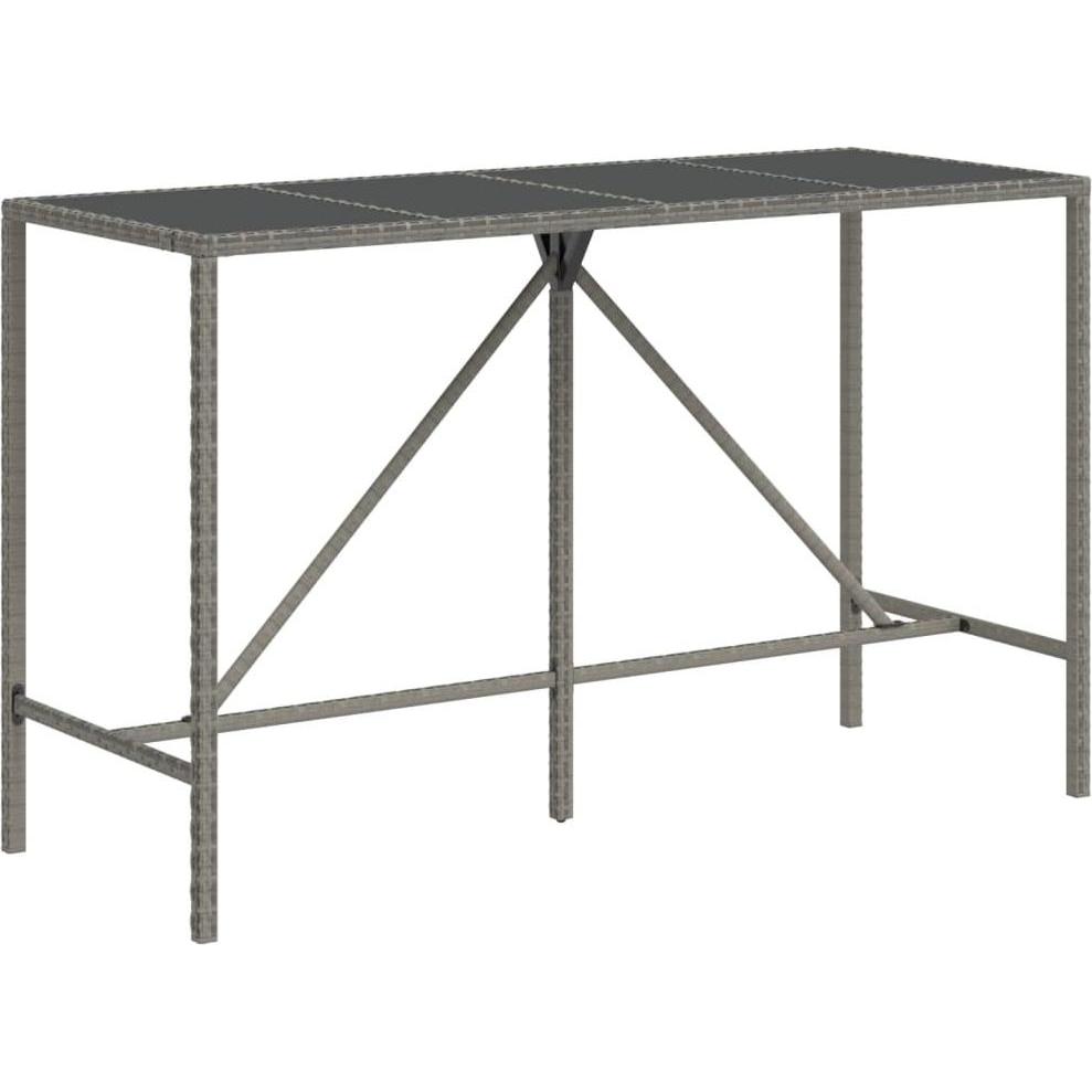VidaXL, Gartentisch + Balkontisch, Marlon (180 cm)