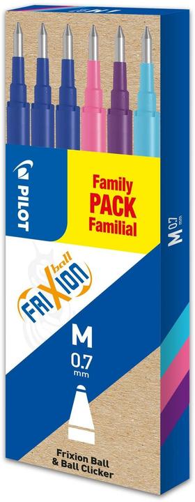 Produktbild Pilot FriXion Refill (Mehrfarbig, 0.70 mm, 6 Stk.)